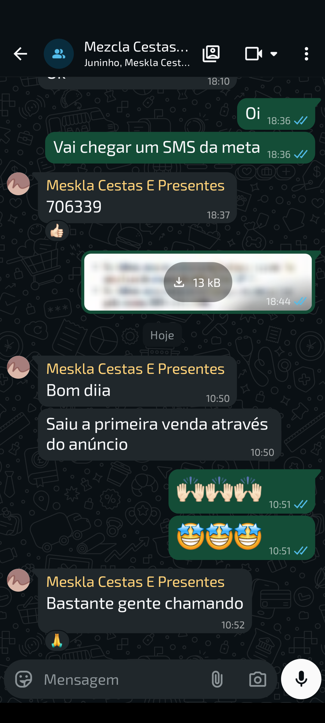 Resultado de campanha